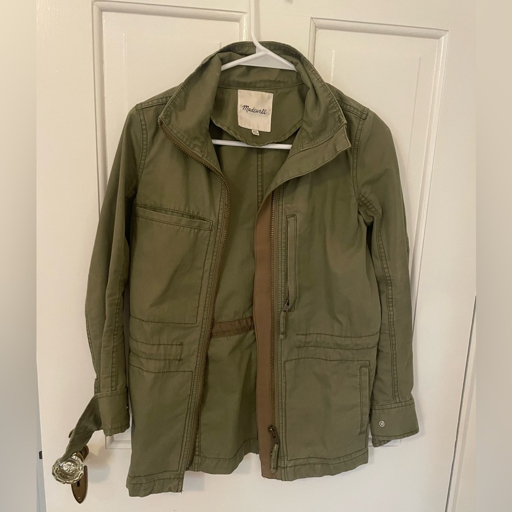 Madewell Army Green Jacket - XXS